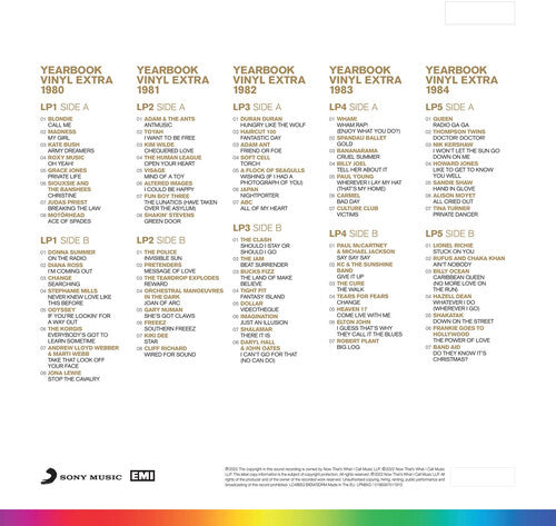 Various Artists - Now Yearbook 1980-1984: Vinyl Extra Vinyl Record