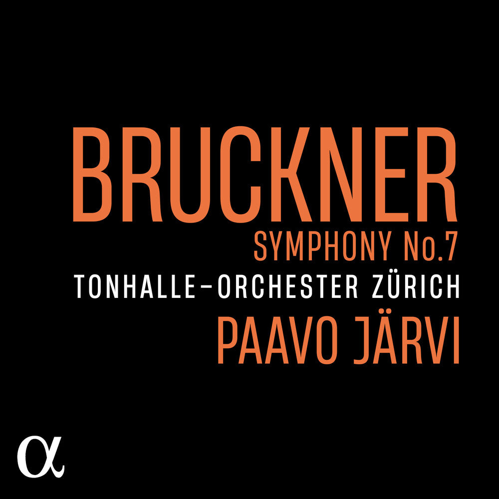 the album cover for Bruckner / Tonhalle-Orchester Zurich - Symphony No. 7