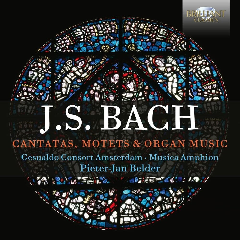 the album cover for Bach / Gesualdo Concort - Cantatas, Motets & Organ