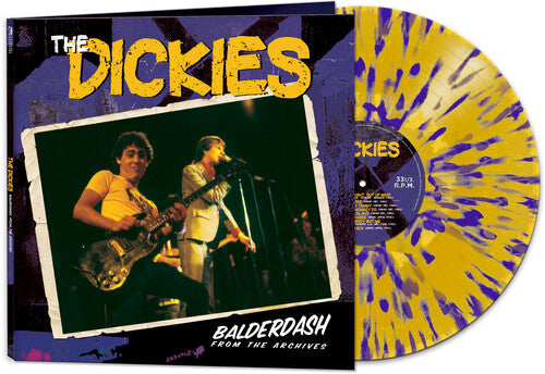 The Dickies - Balderdash: From The Archive [Yellow/Purple Splatter] Vinyl Record