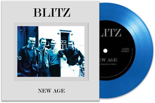 Blitz - New Age [7-inch Blue] Vinyl Record