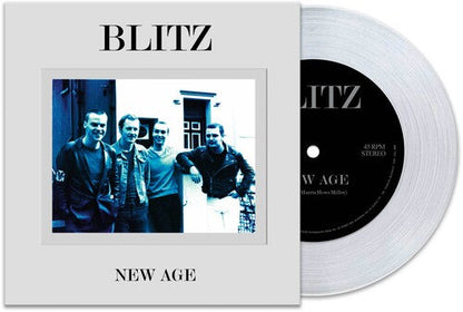 Blitz - New Age [7-inch Clear] Vinyl Record