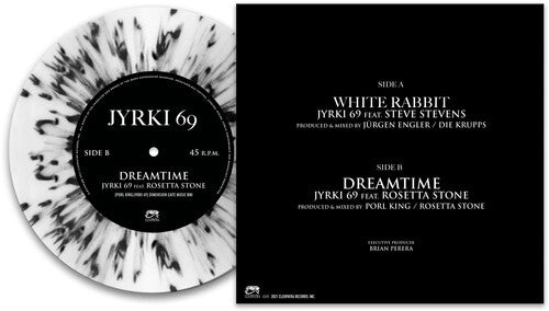 Steve Stevens - White Rabbit - Black/white Splatter Vinyl Record