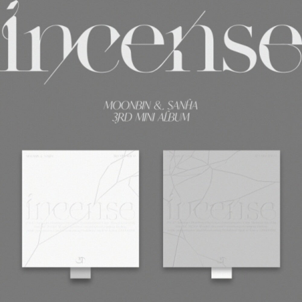 the album cover for Moonbin & Sanha ( Astro ) - Incense (Random Cover) (Post) [With Booklet] (Phot) (Asia)