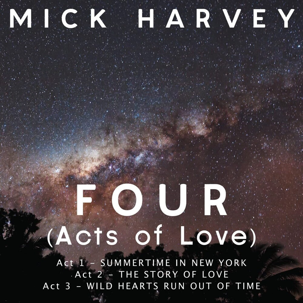 Mick Harvey - Four (Act Of Love) [Clear Vinyl] [Limited Edition] Vinyl Record