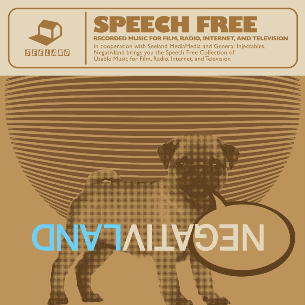 Negativland - Speech Free: Recorded Music For Film, Radio [LP] Vinyl Record