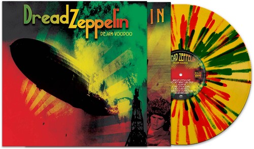 Dread Zeppelin - Dejah-Voodoo [Red/Green/Yellow Splatter] Vinyl Record
