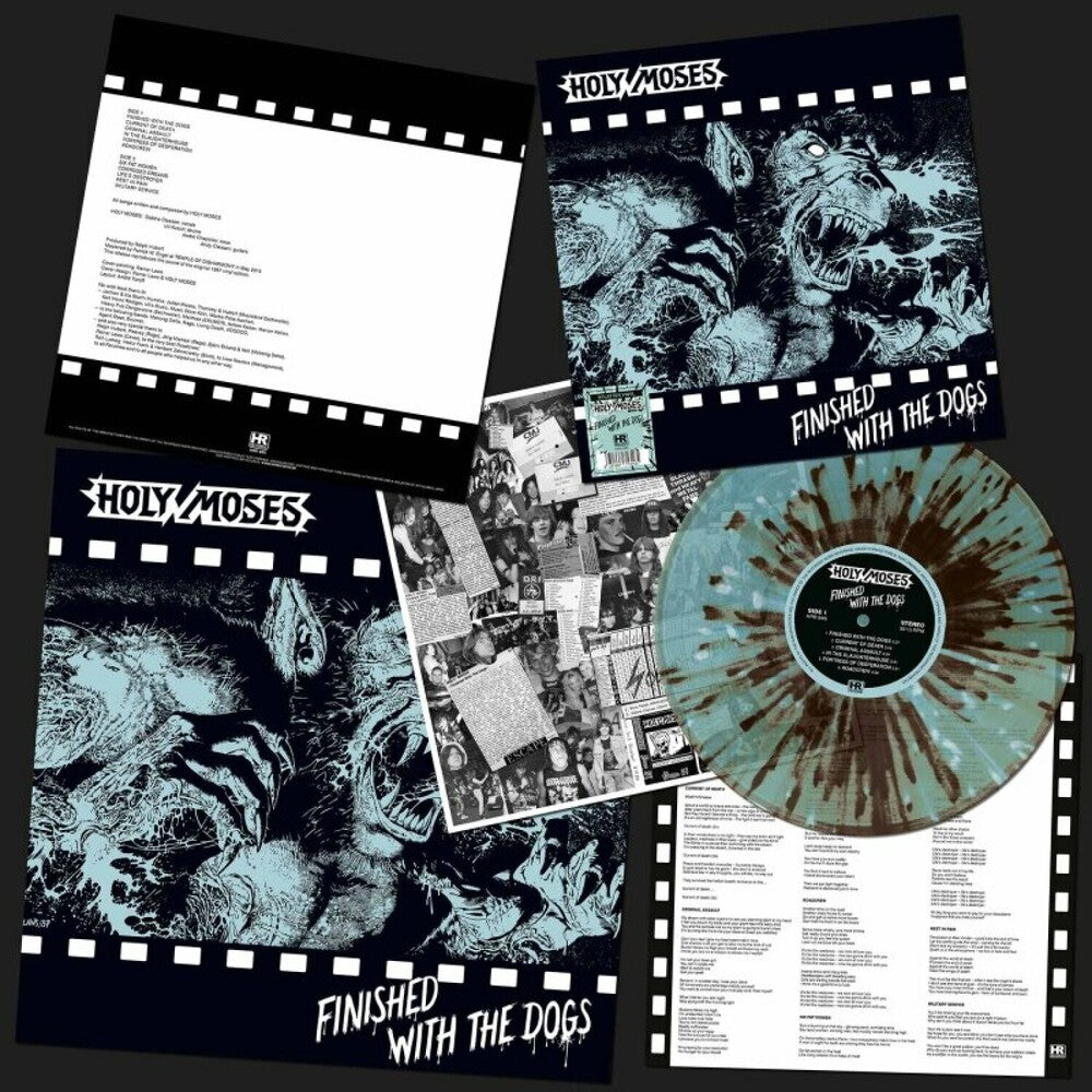 Holy Moses - Finished With The Dogs - Splatter [Colored Vinyl] Vinyl Record