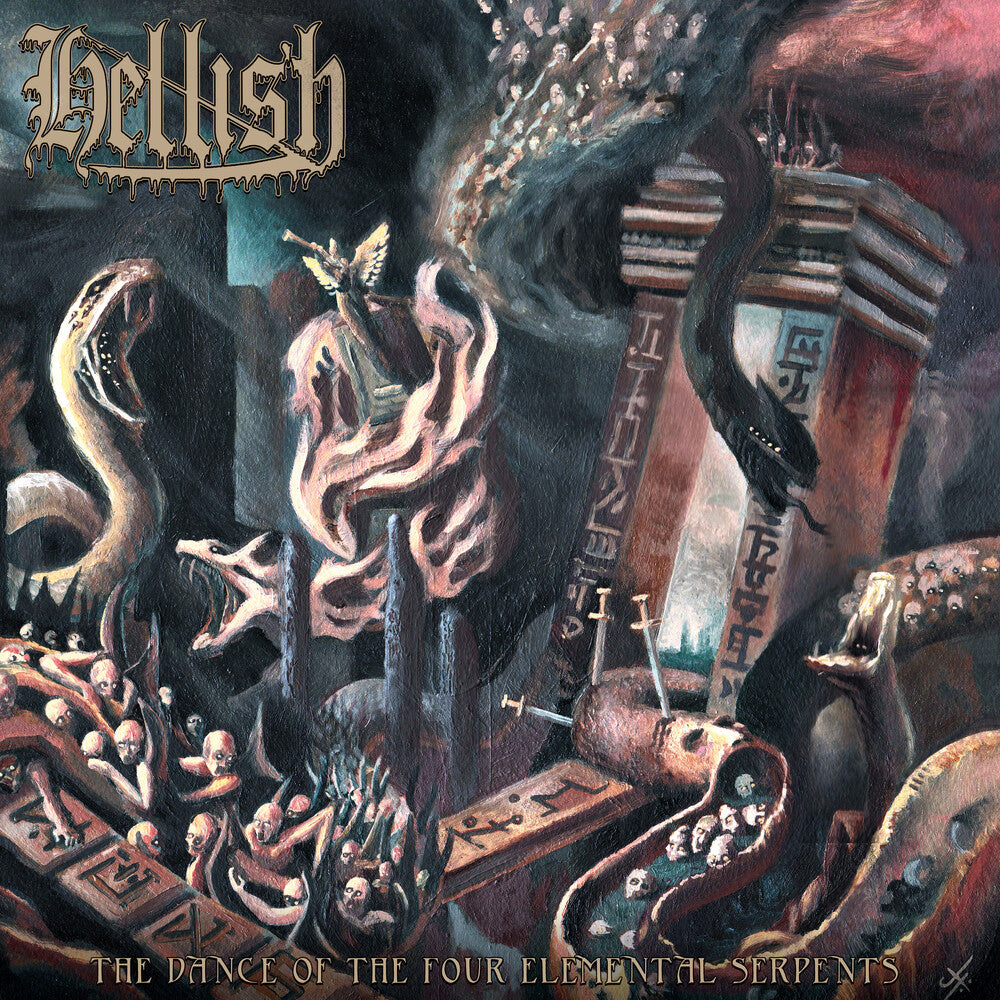 Hellish - Dance Of The Four Elemental Serpents [LP] Vinyl Record