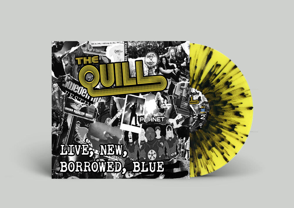 Live, New, Borrowed, Blue - Black Yellow Splatter [LP] Vinyl Record