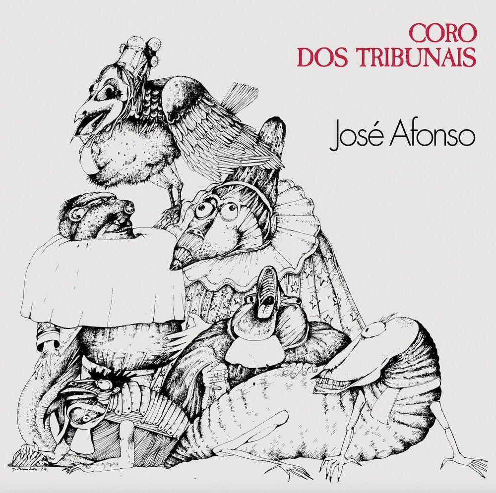 Jose Afonso - Coro Dos Tribunais [LP] Vinyl Record