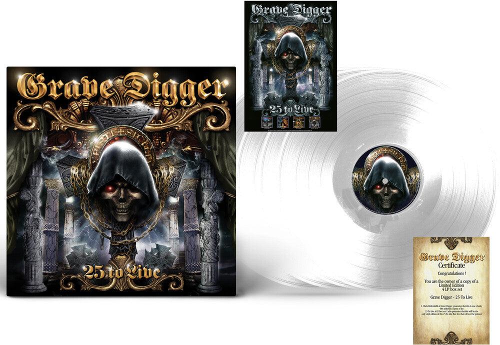 25 To Live - Crystal Clear (Box) [Clear Vinyl] [Limited Edition] Vinyl Record