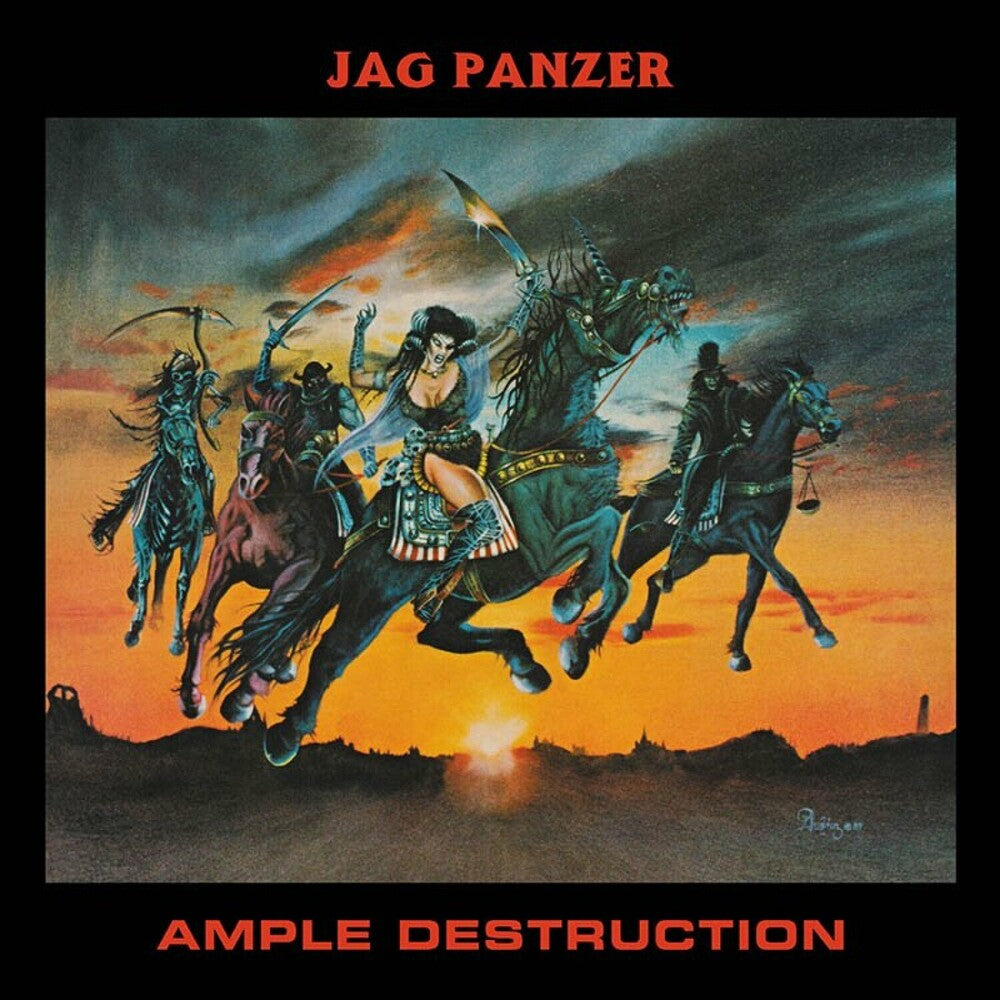 Jag Panzer - Ample Destruction - Splatter [Colored Vinyl] Vinyl Record