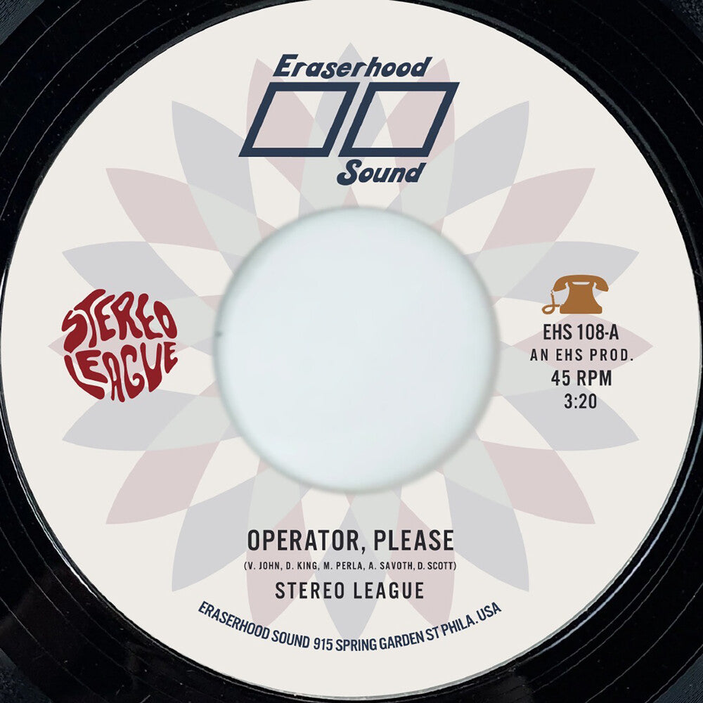 the album cover for Stereo League - Operator, Please / Seasons Of Trouble - Gold (Gol)