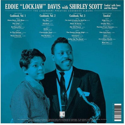 Eddie Davis Lockjaw - Cookin' With Jaws And The Queen: The Legendary Prestige Cookbook Album Vinyl Record