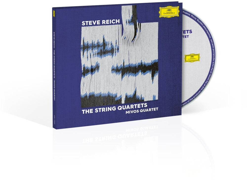 the album cover for Mivos Quartet - Steve Reich: String Quartets