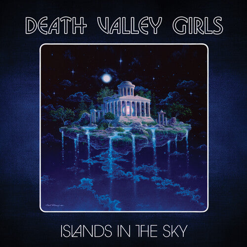 Death Valley Girls - Islands In The Sky - Neon Orange/green Splatter Vinyl Record