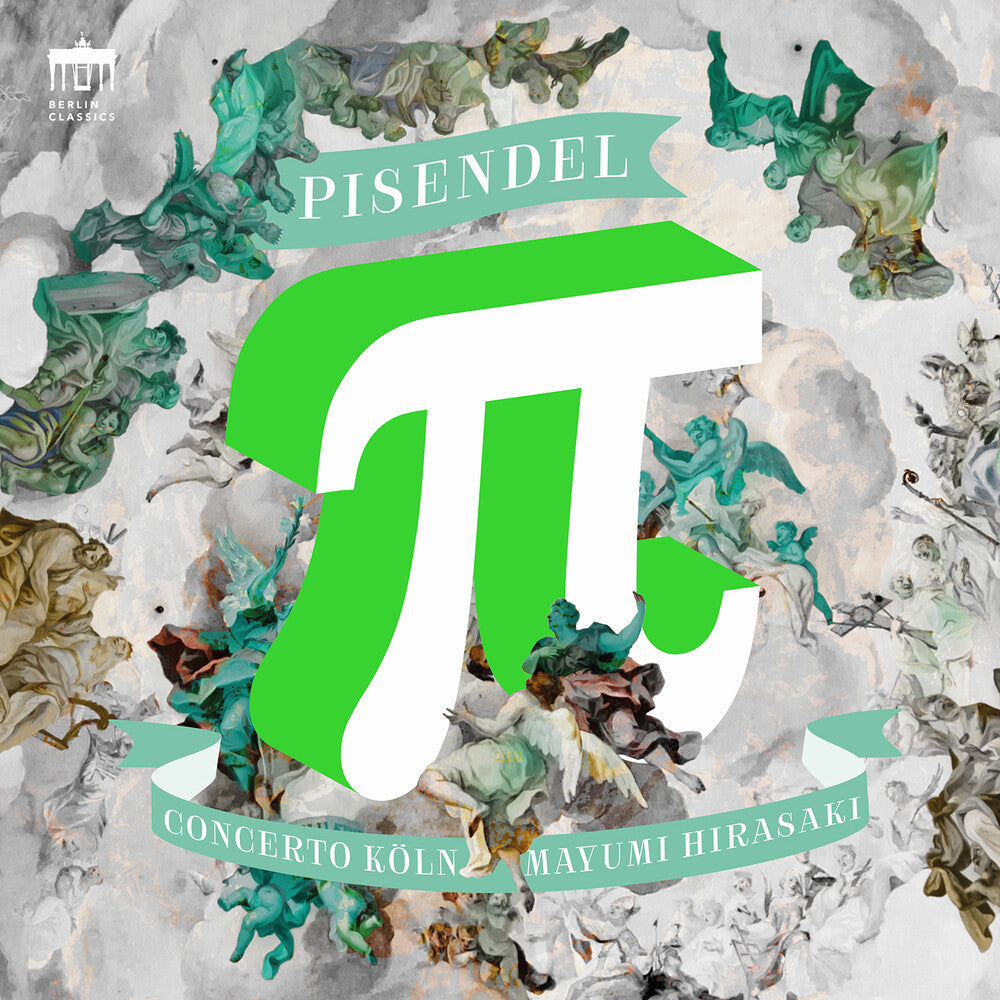 the album cover for Pisendel / Hirasaki - Pi