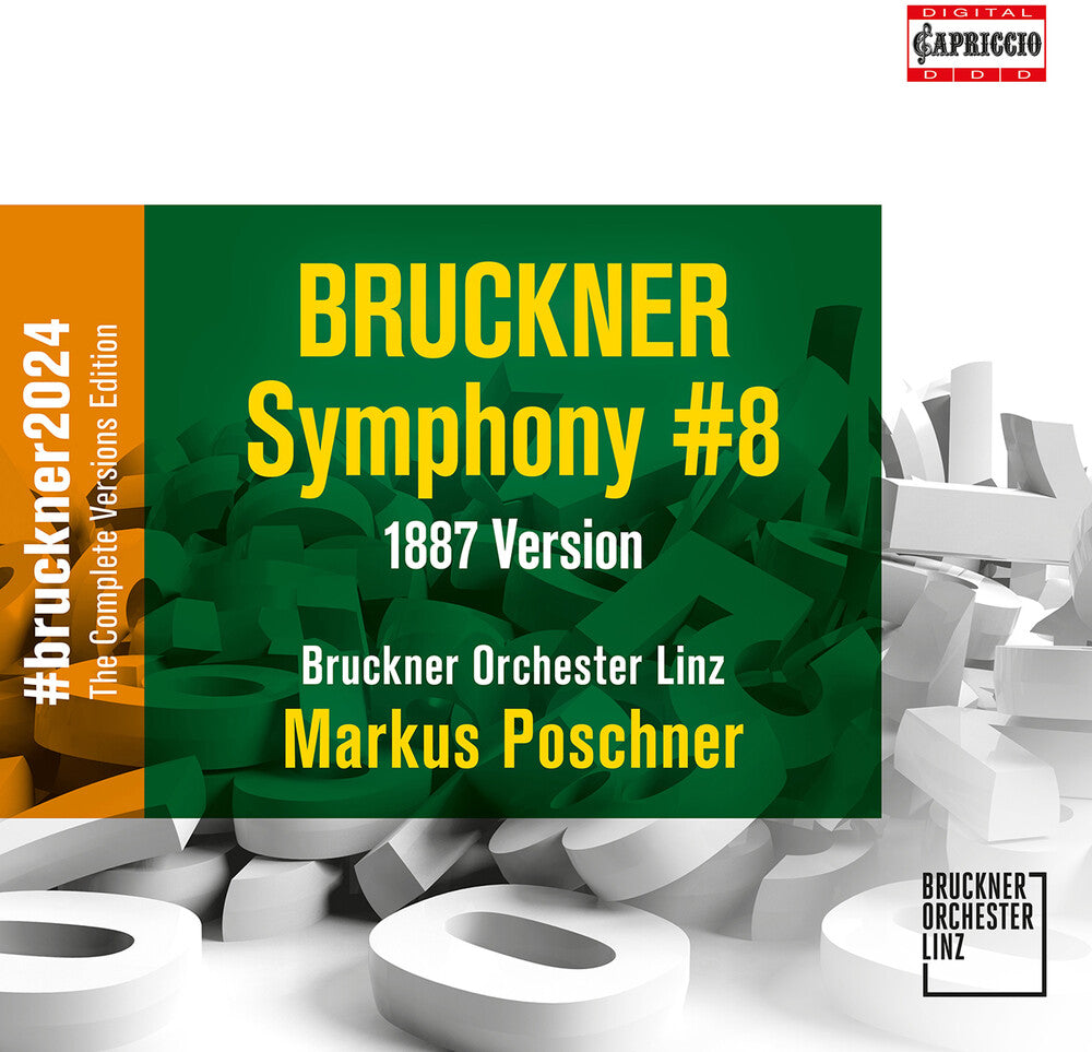 the album cover for Bruckner / Bruckner Orchester Linz - Symphony No. 8 C-Moll (1887)