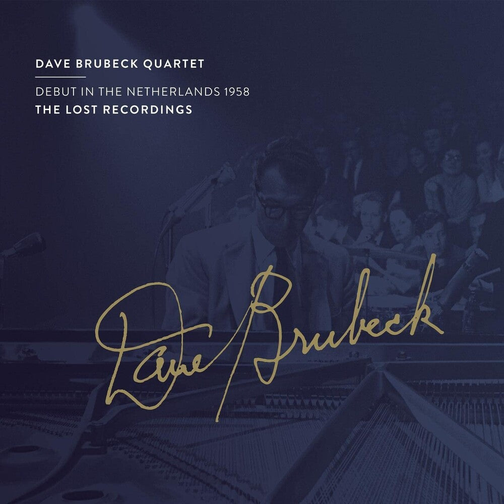 the album cover for Brubeck / Desmond / Wright - Debut in The Netherlands 1958