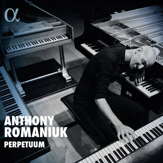 the album cover for Anthony Romaniuk - Perpetuum