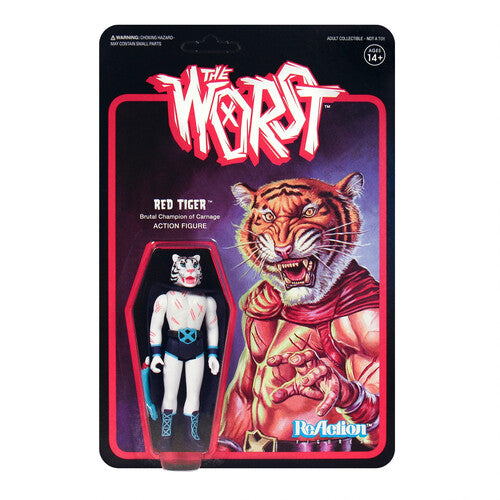 Worst Reaction Figure - Red Tiger (color 2) - Worst Reaction Figure - Red Tiger (color 2) - Collectibles