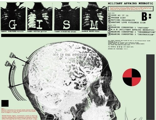 G.I.S.M. - MILITARY AFFAIRS NEUROTIC Vinyl Record