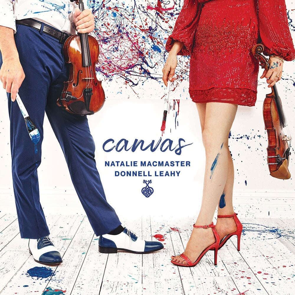 the album cover for Natalie Macmaster  / Donnell,Leahy - Canvas
