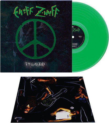 Enuff Z'nuff - Tweaked - Green Vinyl Record