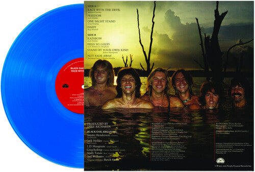 Black Oak Arkansas - Race With The Devil (Blue) Vinyl Record