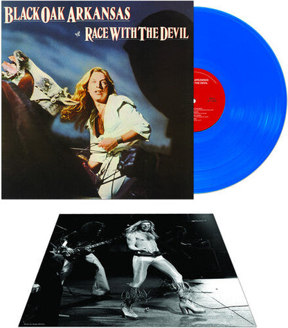 Black Oak Arkansas - Race With The Devil (Blue) Vinyl Record