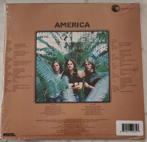 America - America [Blue] Vinyl Record