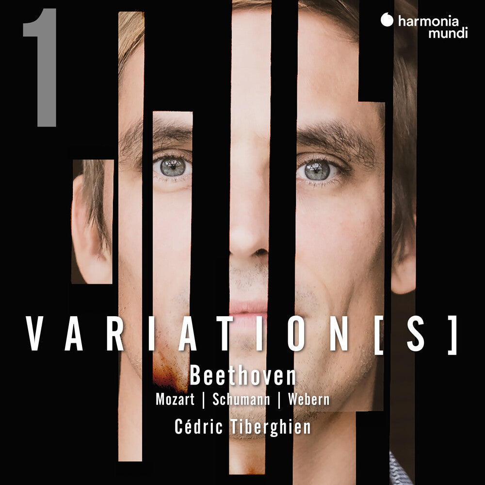 the album cover for Cedric Tiberghien - Beethoven: Complete Variations For Piano Vol. 1
