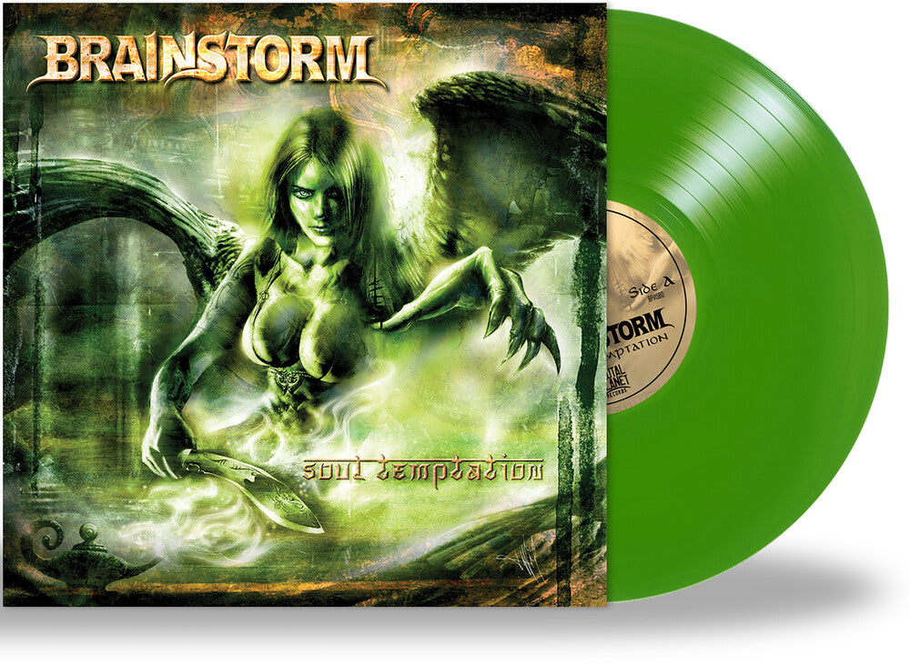 Brainstorm - Soul Temptation [Colored Vinyl] (Grn) Vinyl Record