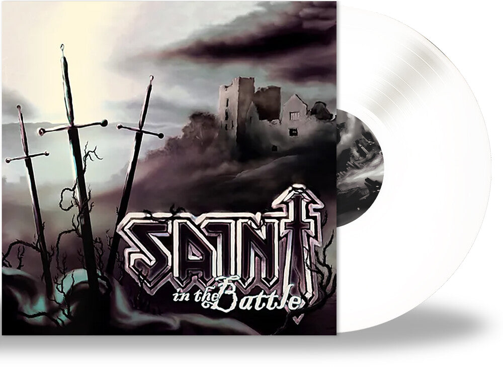 Saint - In The Battle [Colored Vinyl] (Wht) Vinyl Record