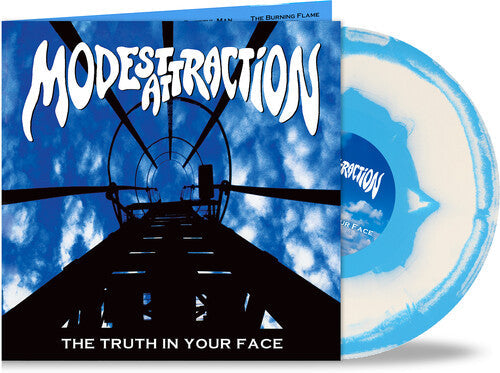 Modest Attraction - The Truth in Your Face [White & Blue] Vinyl Record