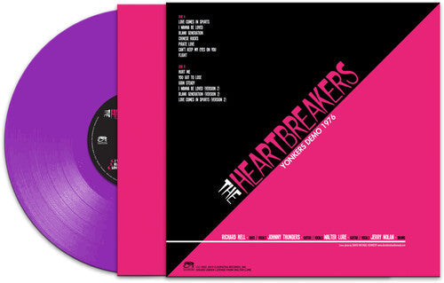The Heartbreakers - Yonkers Demo - Purple Vinyl Record