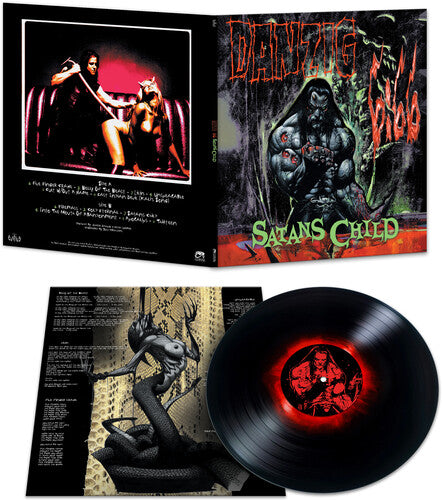 Danzig - 6:66: Satan's Child [Black With Splash of Blood Red] Vinyl Record