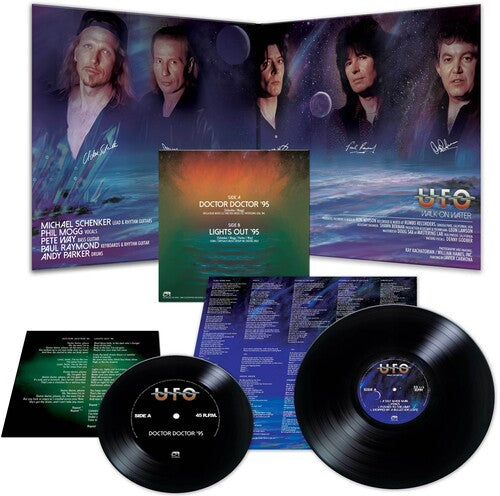 UFO - Walk On Water - 180 GRAM BLACK / BLACK Vinyl Record