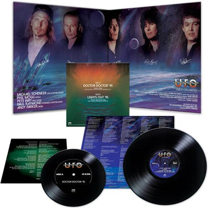 UFO - Walk On Water - 180 GRAM BLACK / BLACK Vinyl Record