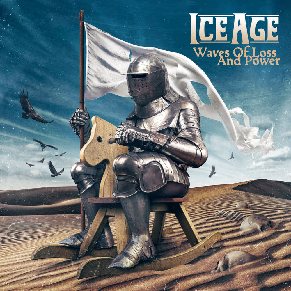 the album cover for Ice Age - Waves Of Loss & Power