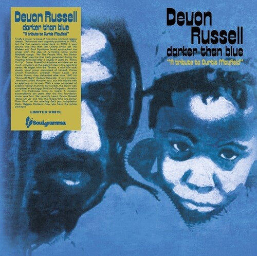 Devon Russell - Darker Than Blue (A Tribute To Curtis Mayfield) Vinyl Record