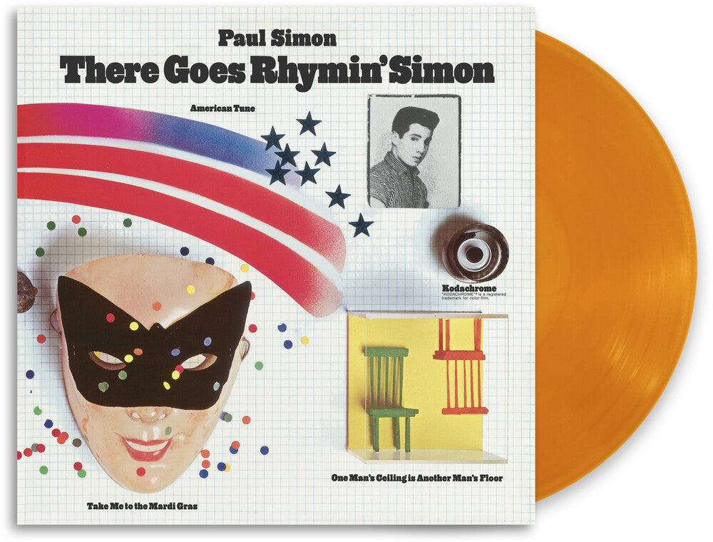 Paul Simon - There Goes Rhymin' Simon [RSD Essential Opaque Orange LP] Vinyl Record