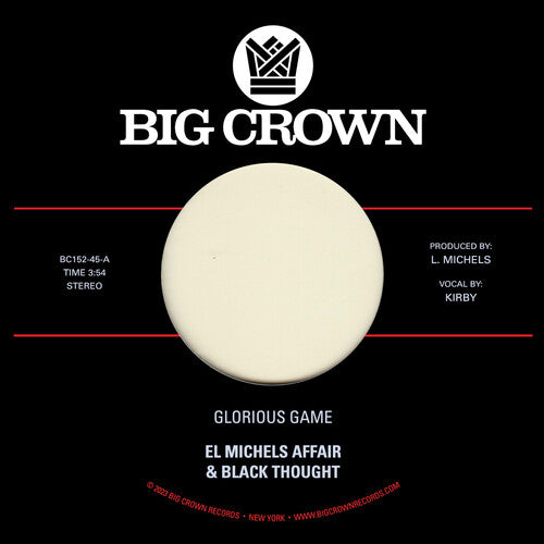 El Michels Affair & Black Thought - Glorious Game B/w Grateful - Vinyl Record
