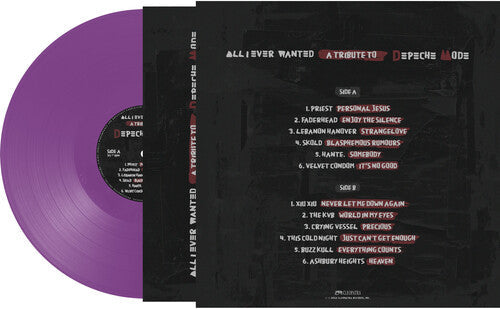 Various Artists - All I Ever Wanted - A Tribute To Depeche Mode [Purple] Vinyl Record