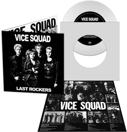 Vice Squad - Last Rockers - White Vinyl Record