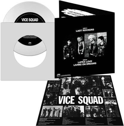 Vice Squad - Last Rockers - White Vinyl Record