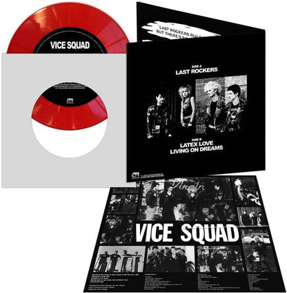 Vice Squad - Last Rockers [Red] Vinyl Record