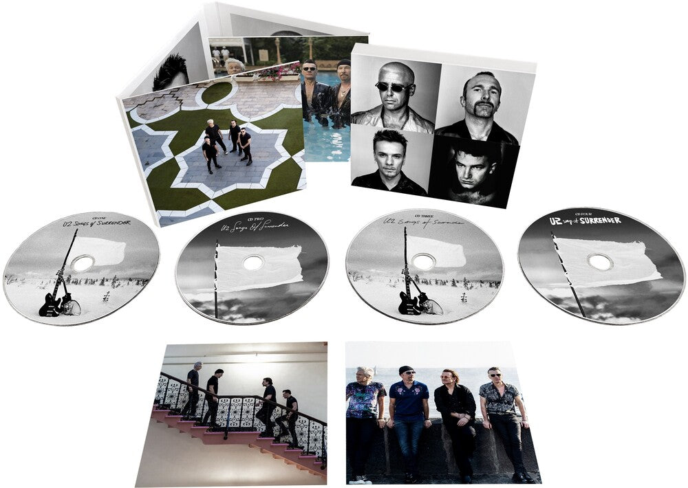 the album cover for U2 - Songs Of Surrender: Super Deluxe [4 CD Collector's Boxset]