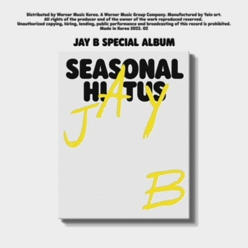 Jay B - Seasonal Hiatus - Music CD